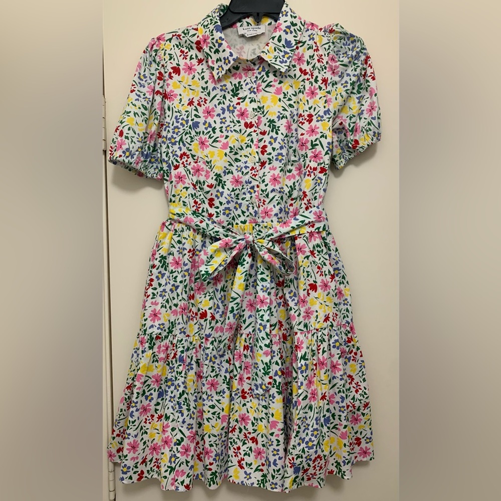 Kate Spade Shoreside Floral Shirt Dress